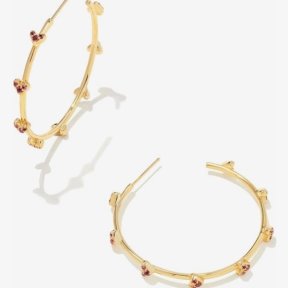 Kendra Scott Jewelry - NWT Kendra Scott Haven Heart Earrings